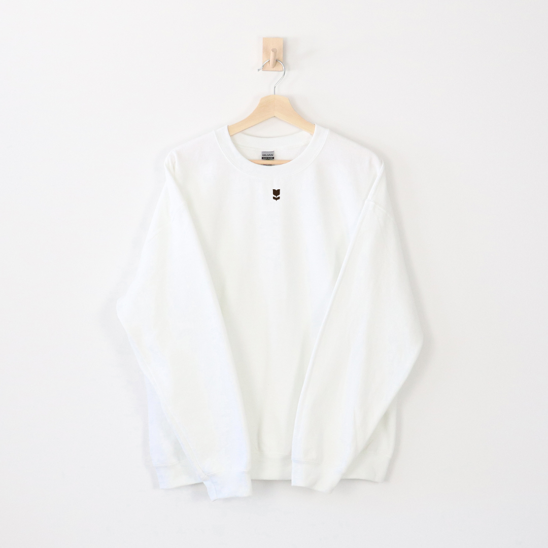 Wear Your Sunscreen Crewneck White