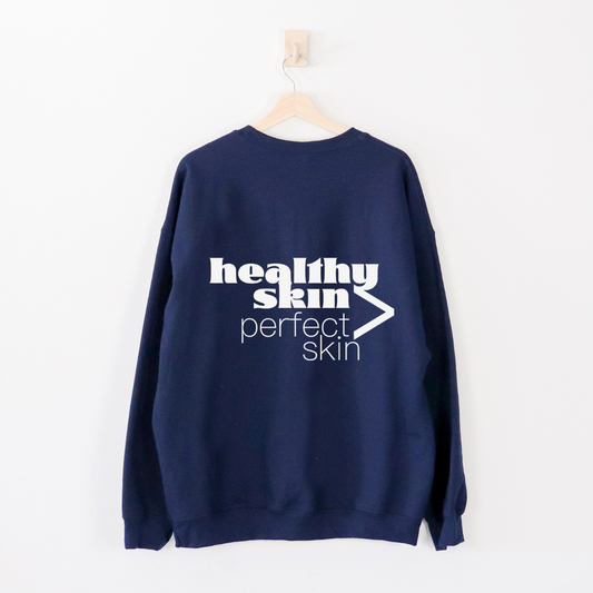 Healthy Skin > Perfect Skin Crewneck Navy