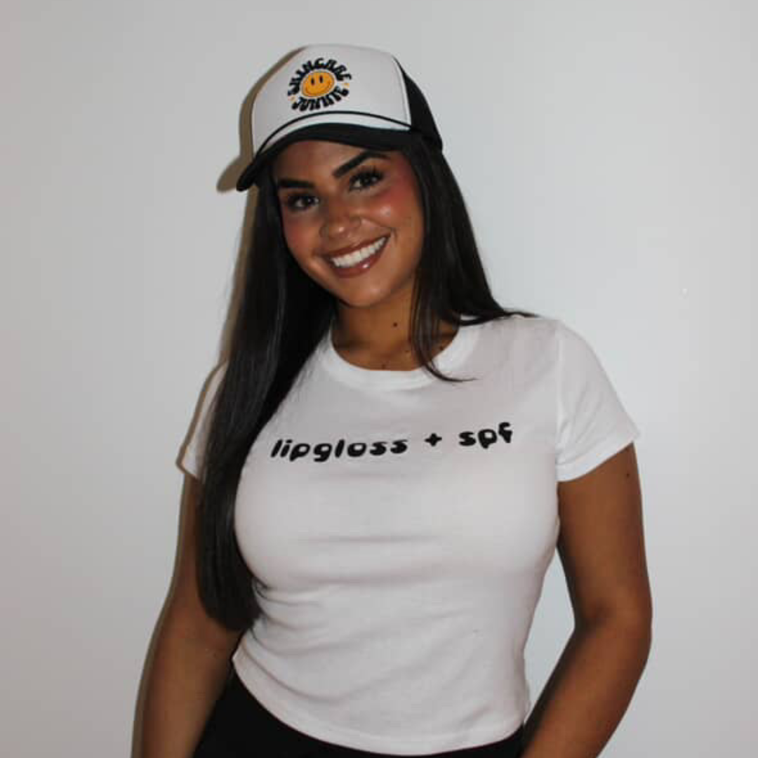 Lipgloss + SPF Baby Tee