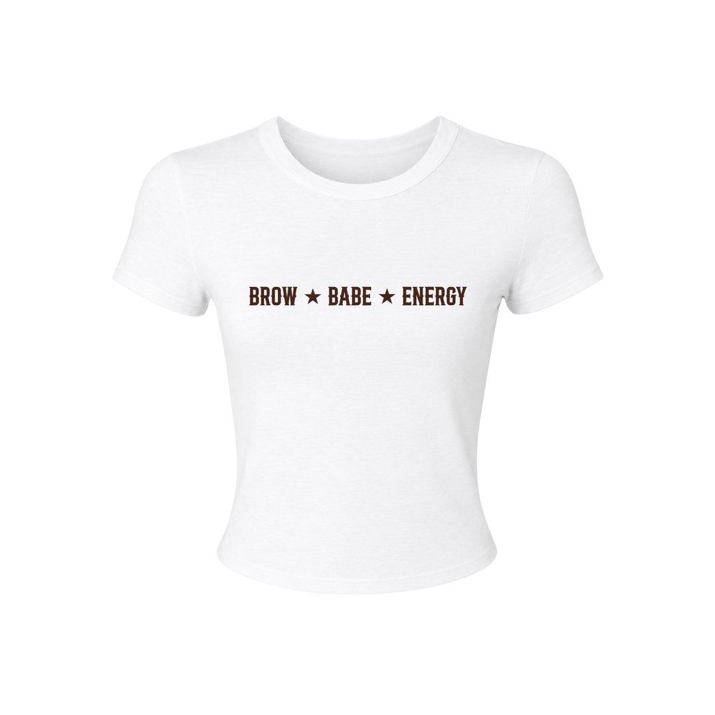 Brow Babe Energy Baby Tee