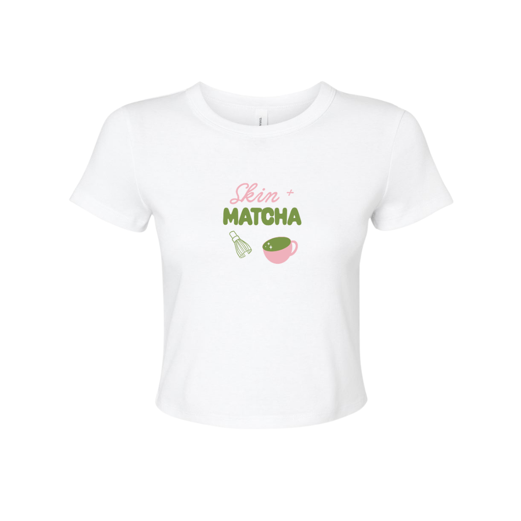 SKIN + MATCHA Baby Tee