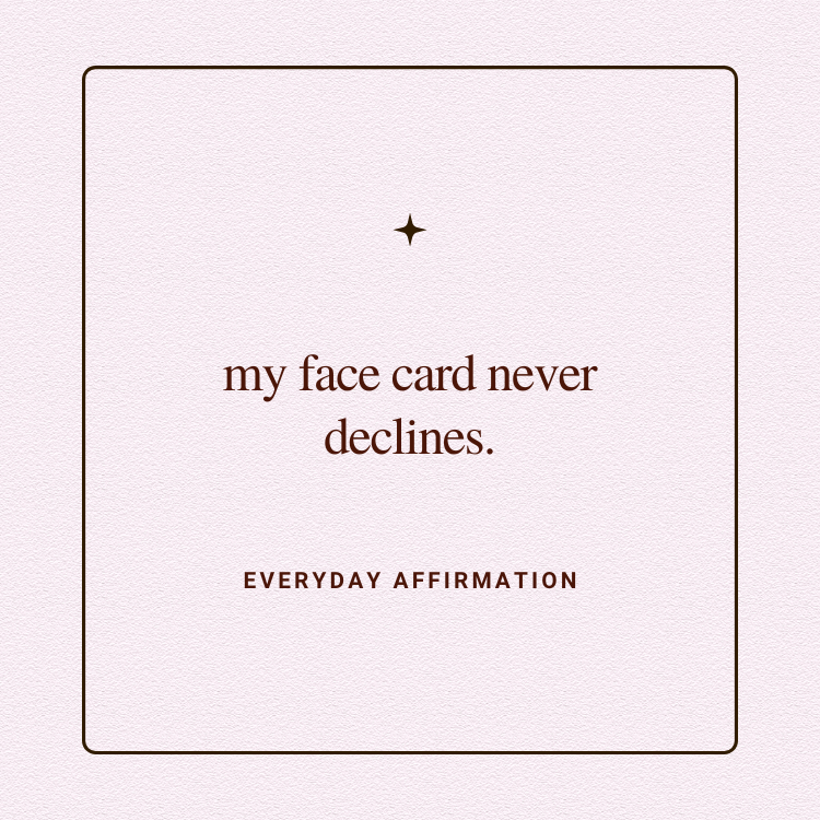 Skin Affirmation Cards