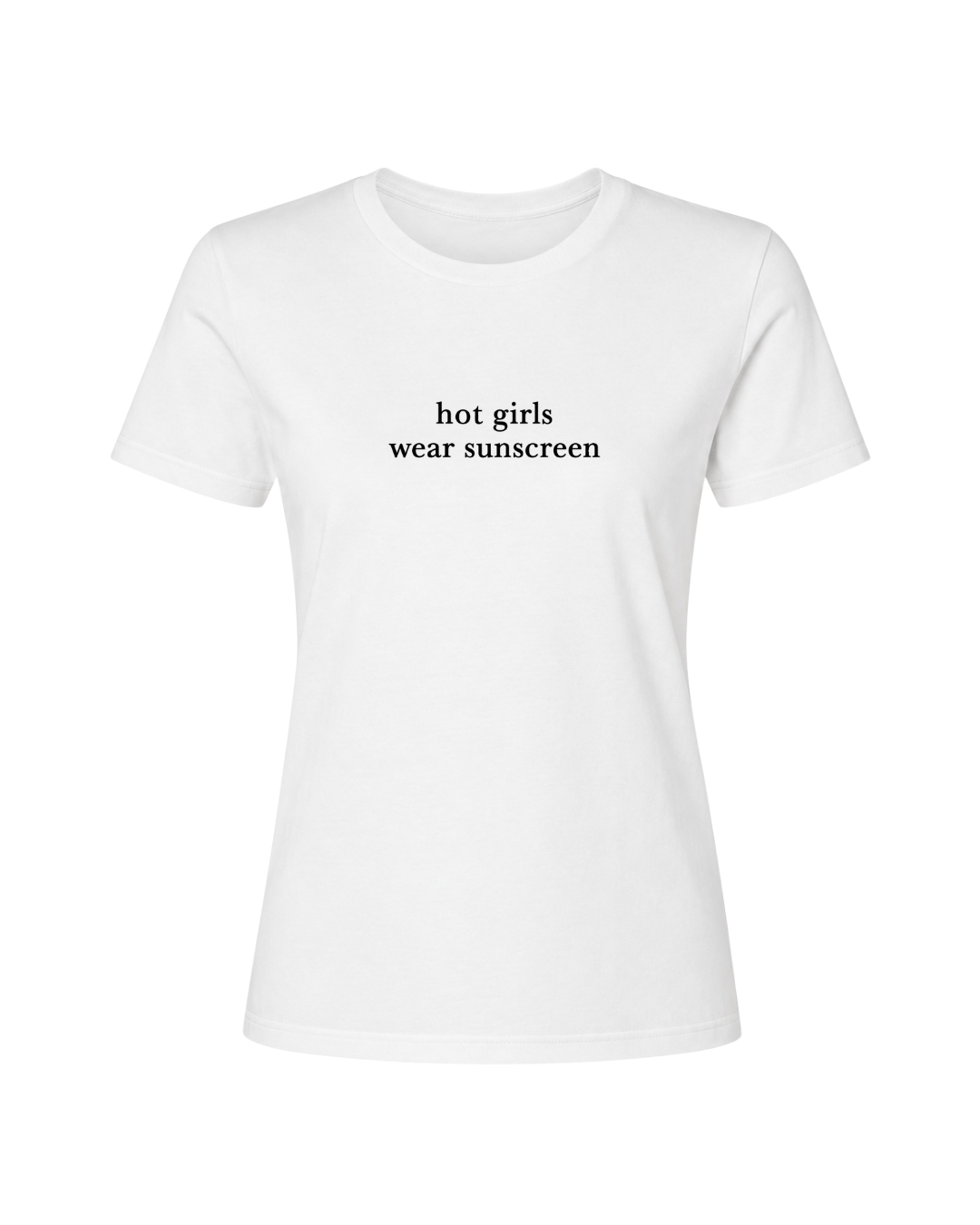 Hot Girls Wear Sunscreen Tee