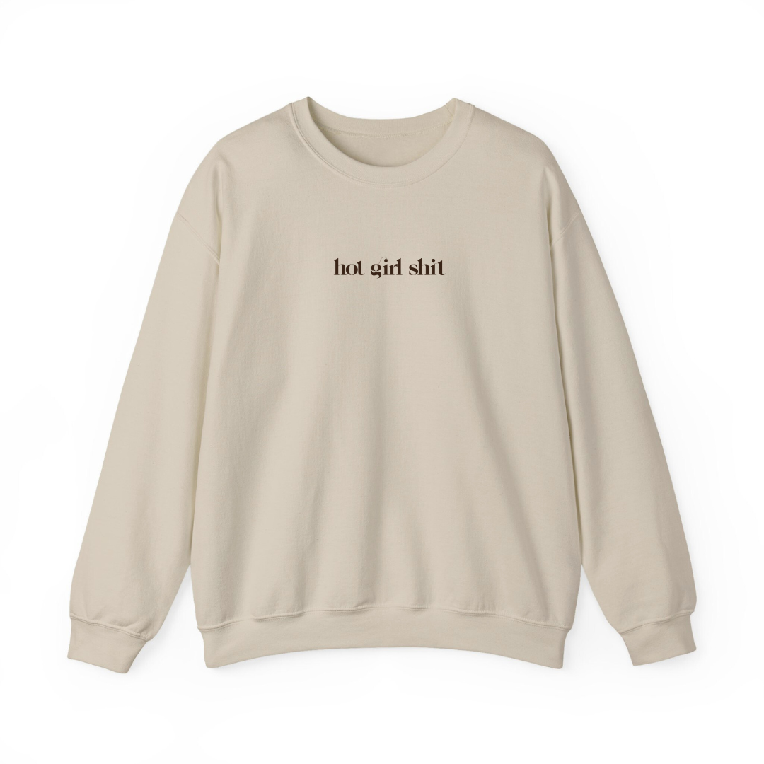 Hot Girls Take Care of Their Skin Crewneck