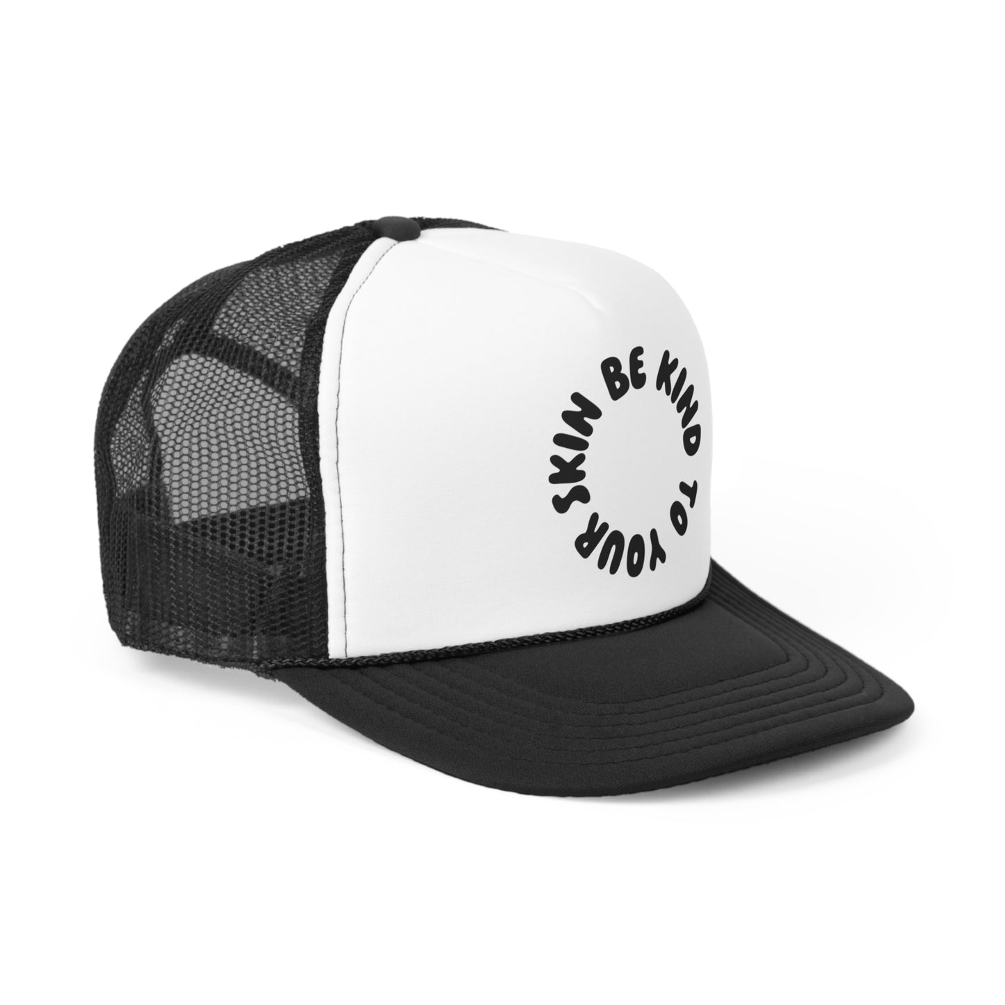 Be Kind To Your Skin Trucker Hat Black