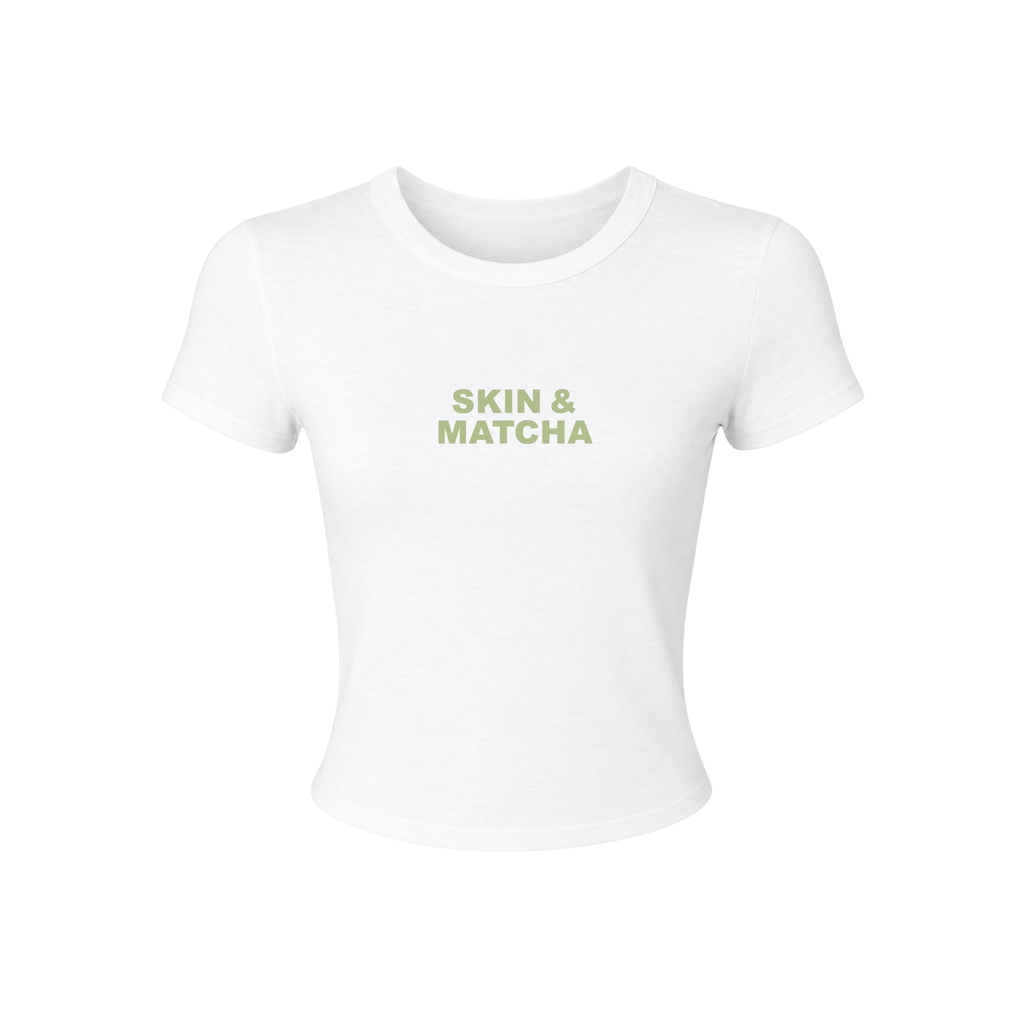 Skin & Matcha Baby Tee