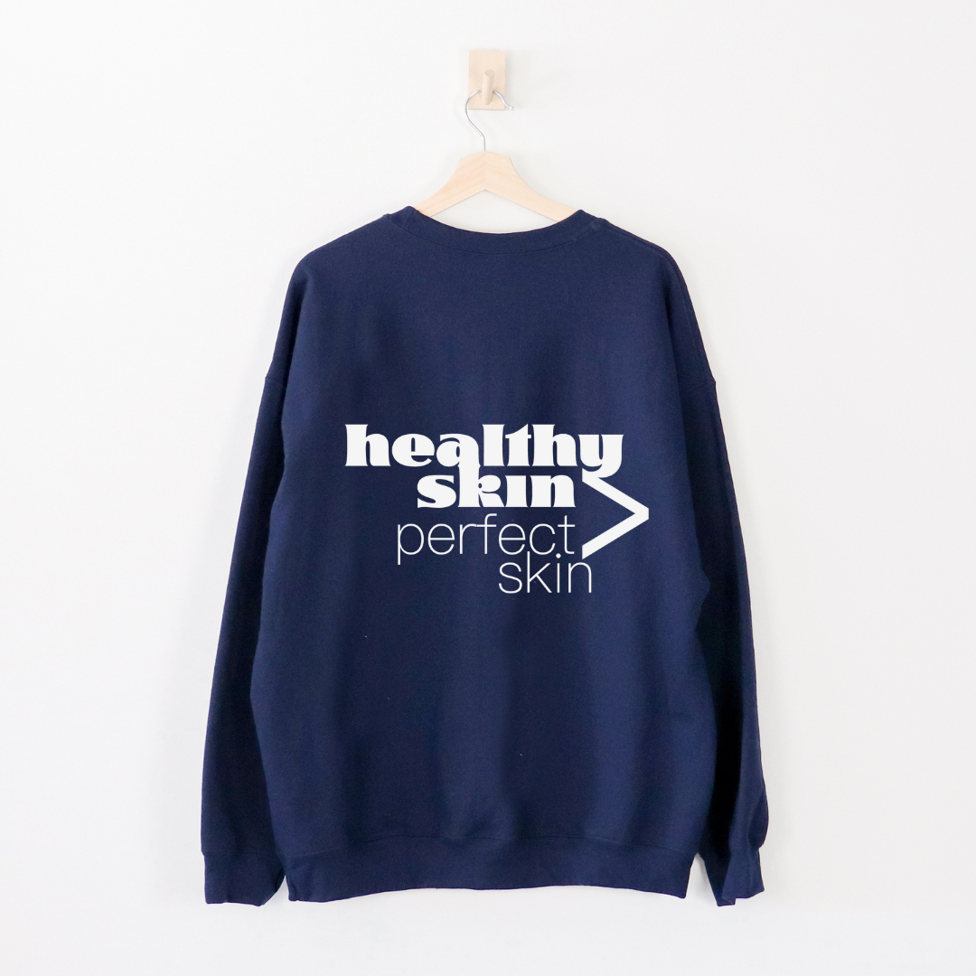 Healthy Skin > Perfect Skin Crewneck Navy