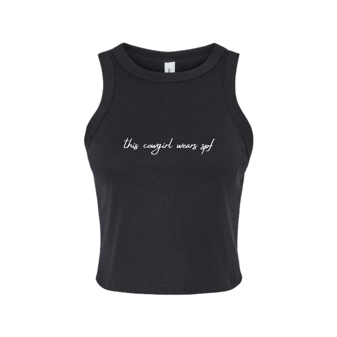 This Cowgirl Wears SPF Tank Top