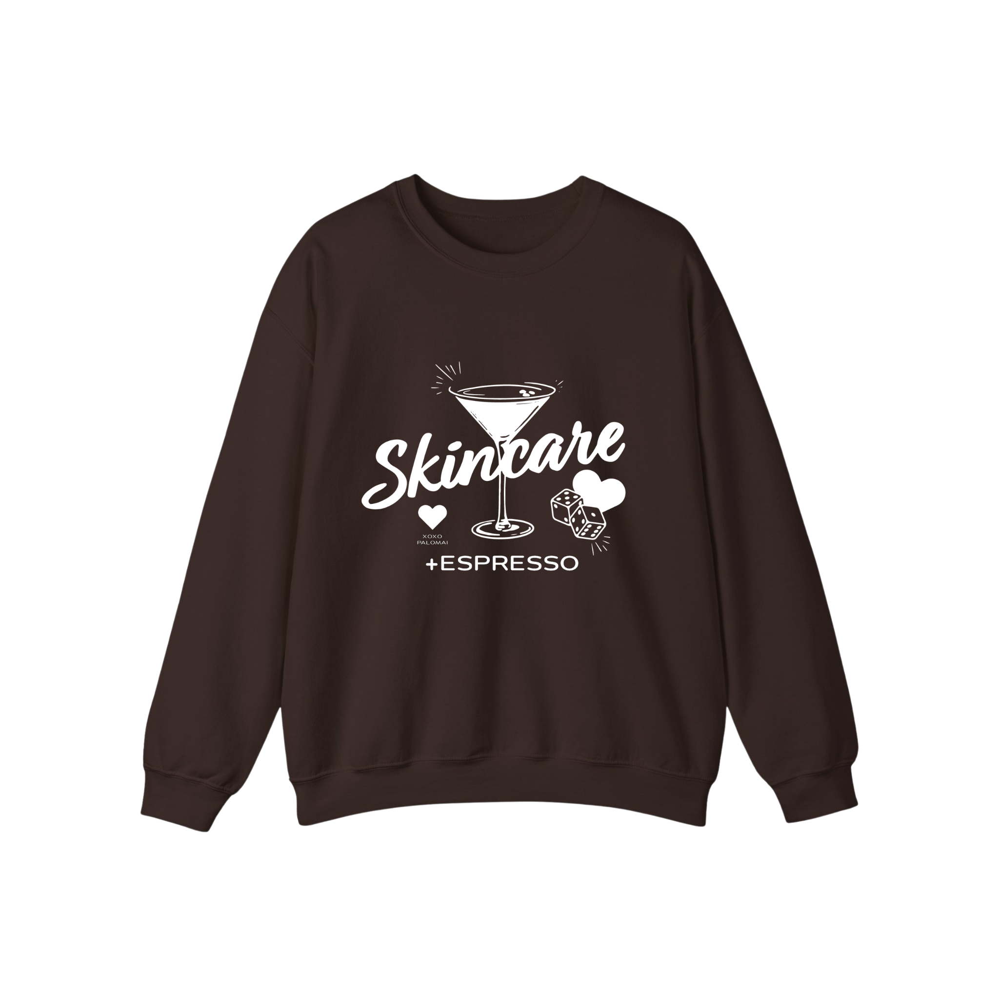 Skincare + Espresso Crewneck