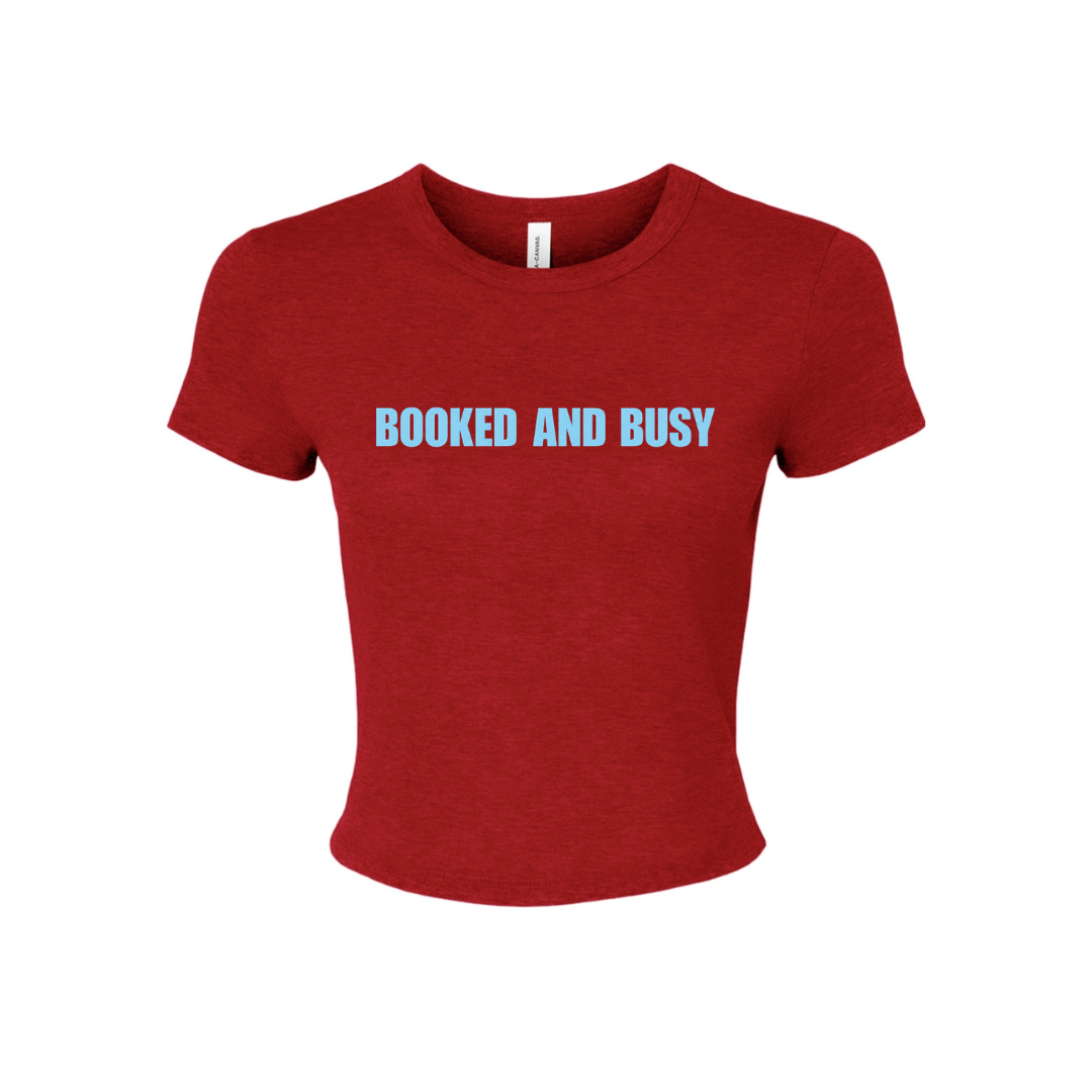 Booked and Busy Baby Tee
