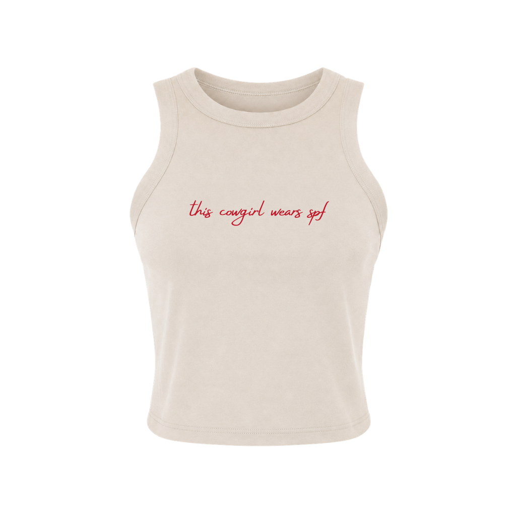 This Cowgirl Wears SPF Tank Top