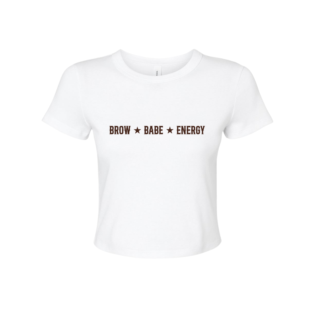 Brow Babe Energy Baby Tee