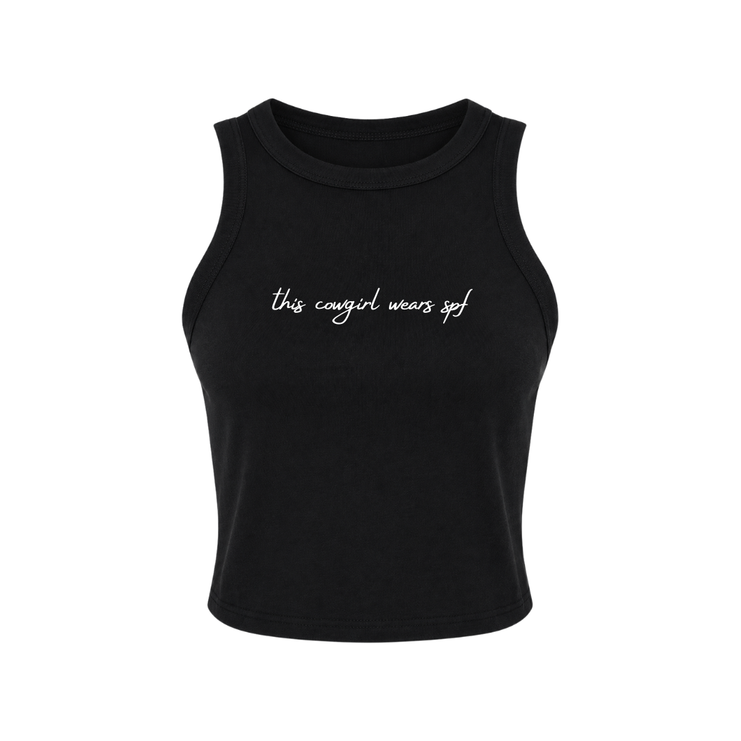 This Cowgirl Wears SPF Tank Top