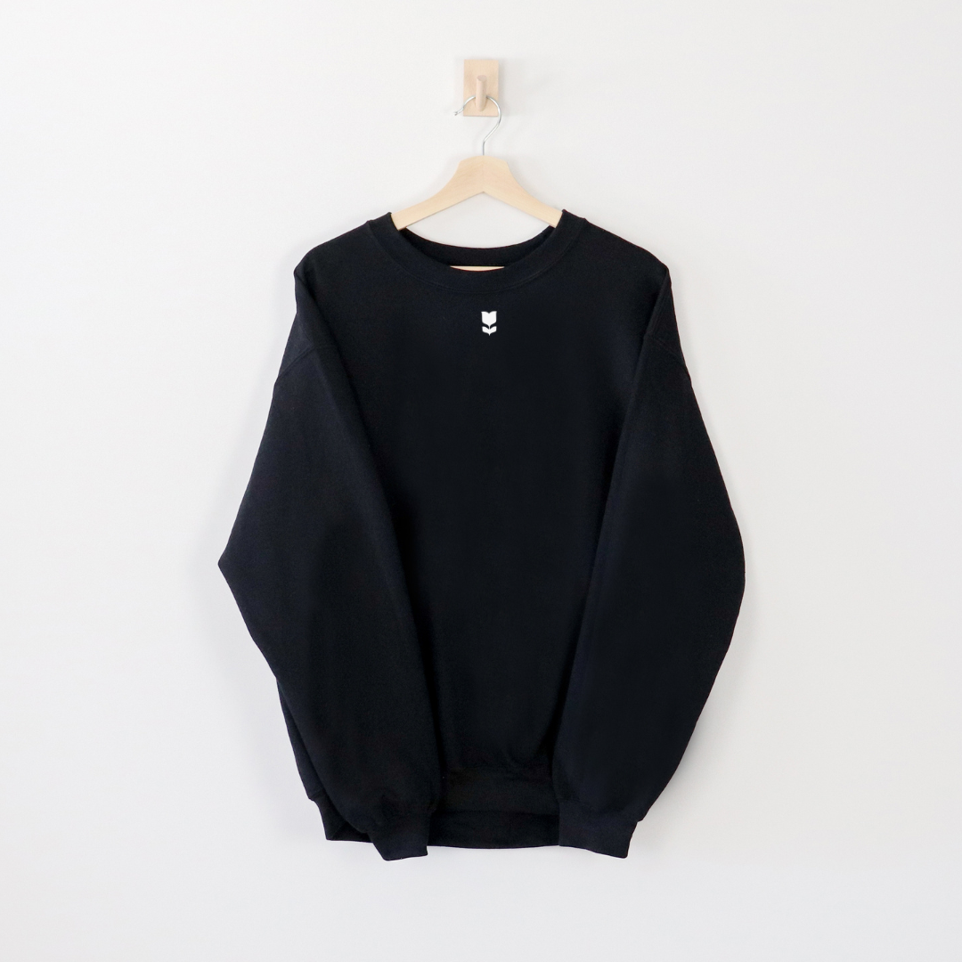 Healthy Skin Club Crewneck Black