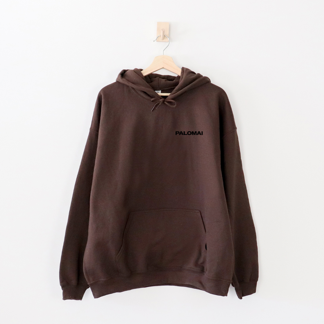 Be Kind To Your Skin Hoodie Chocolate