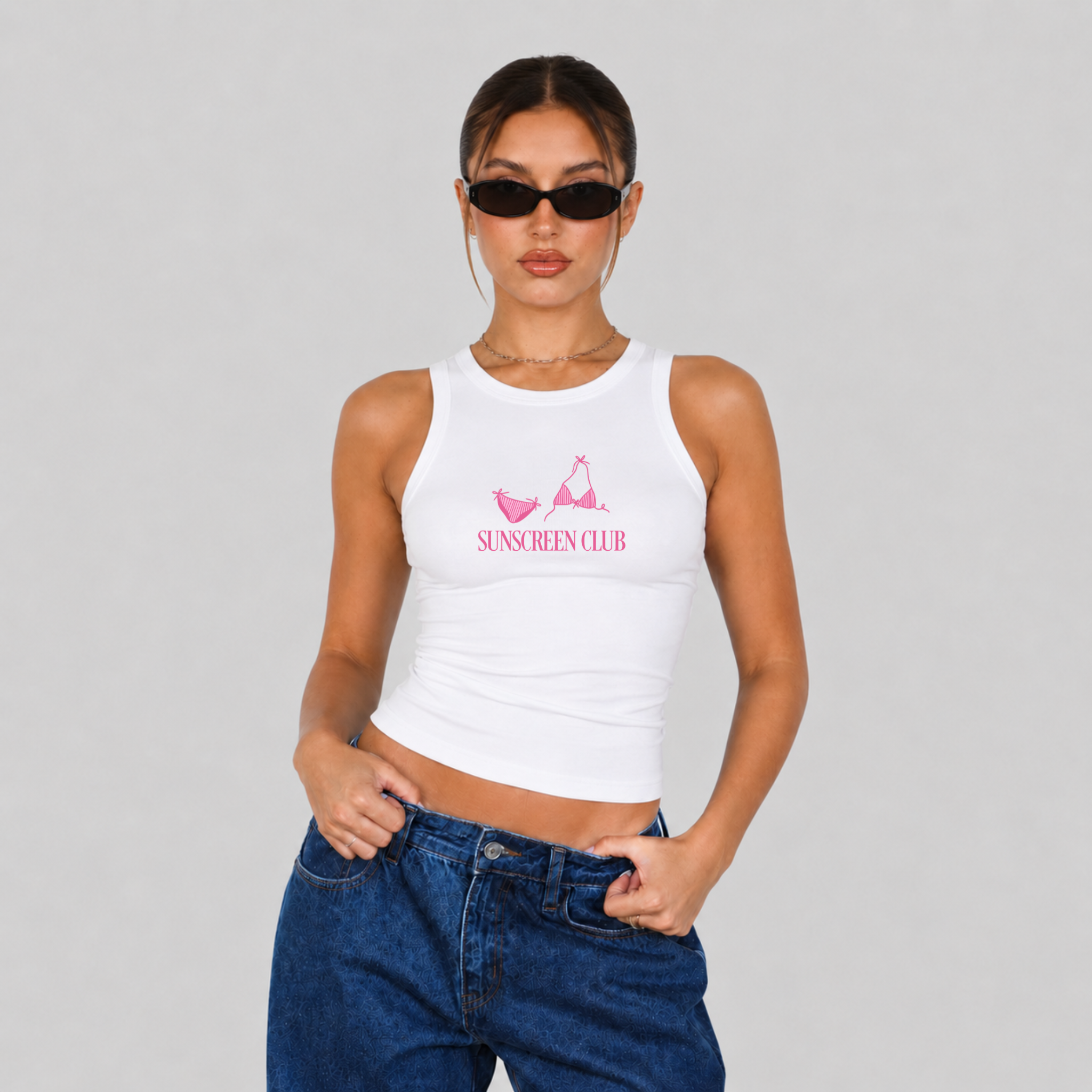 Sunscreen Club Tank Top