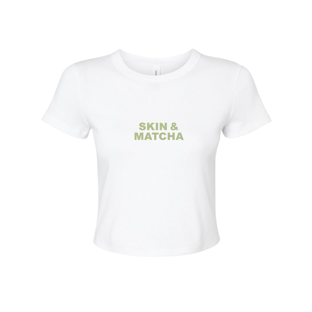 Skin & Matcha Baby Tee