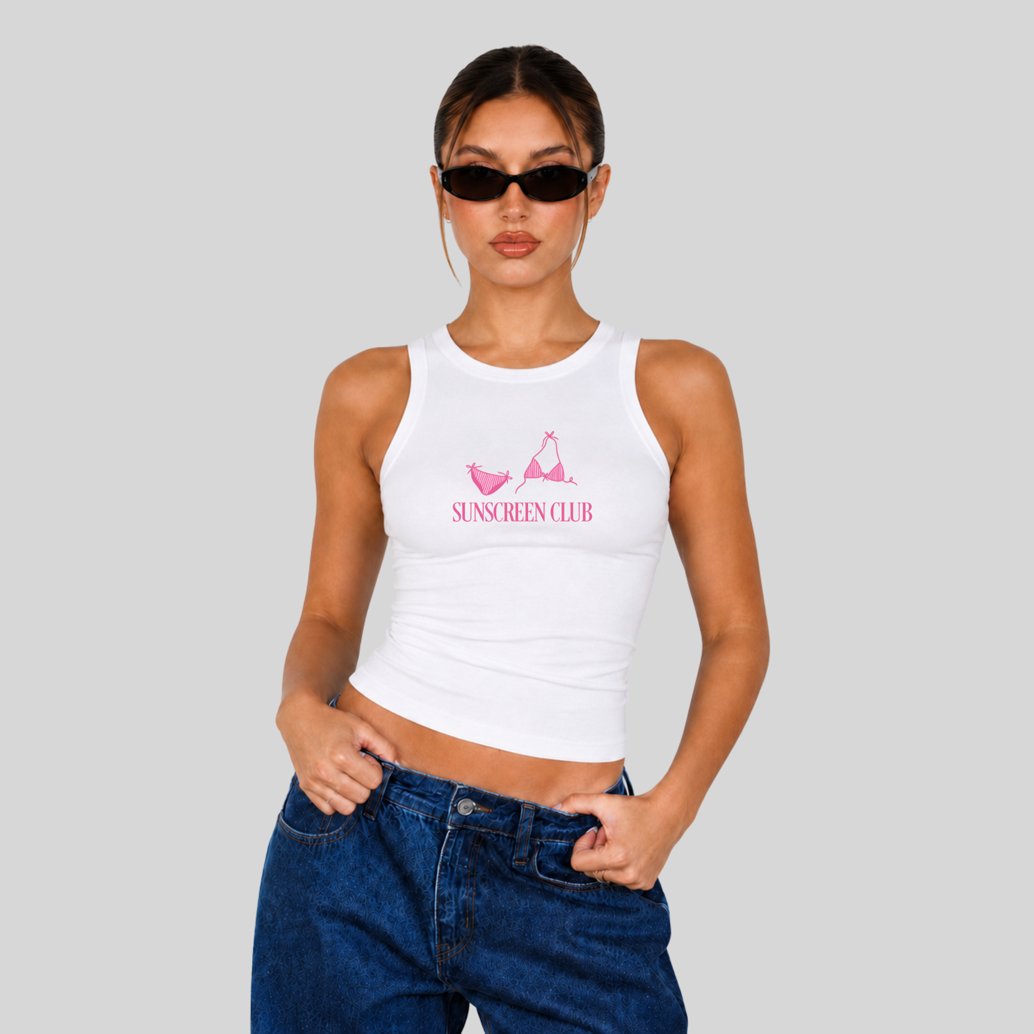 Sunscreen Club Tank Top