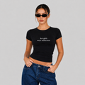 Hot Girls Wear Sunscreen Baby Tee