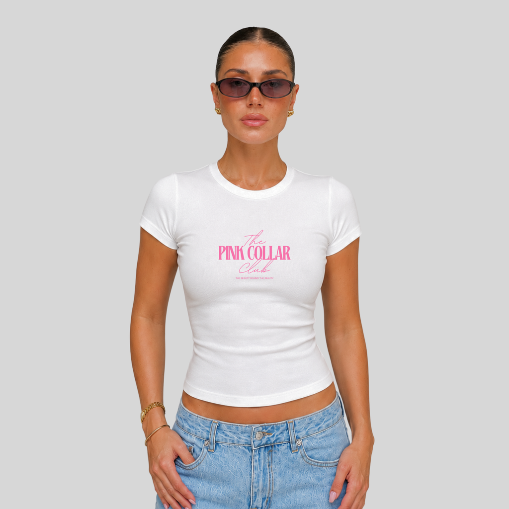 The Pink Collar Club Baby Tee