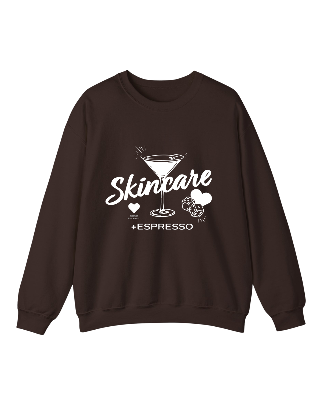 Skincare + Espresso Crewneck