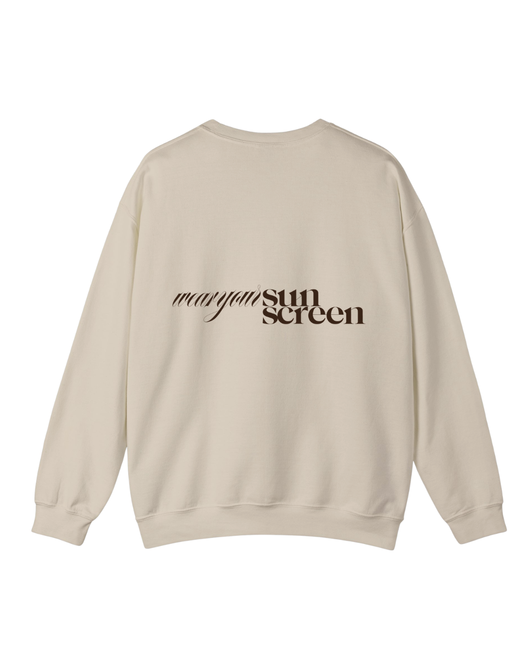 Wear Your Sunscreen Crewneck