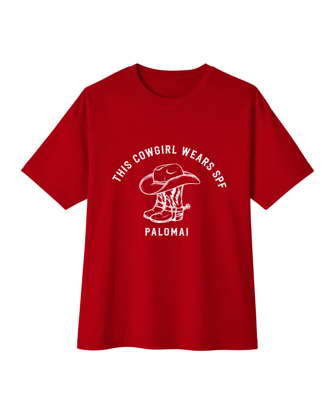This Cowgirl Wears SPF Oversized Tee