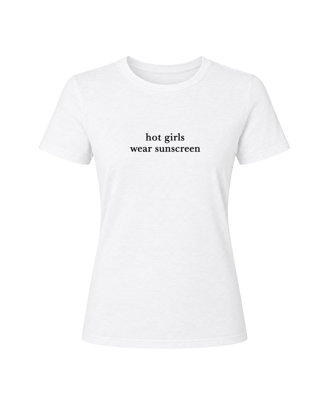Hot Girls Wear Sunscreen Tee
