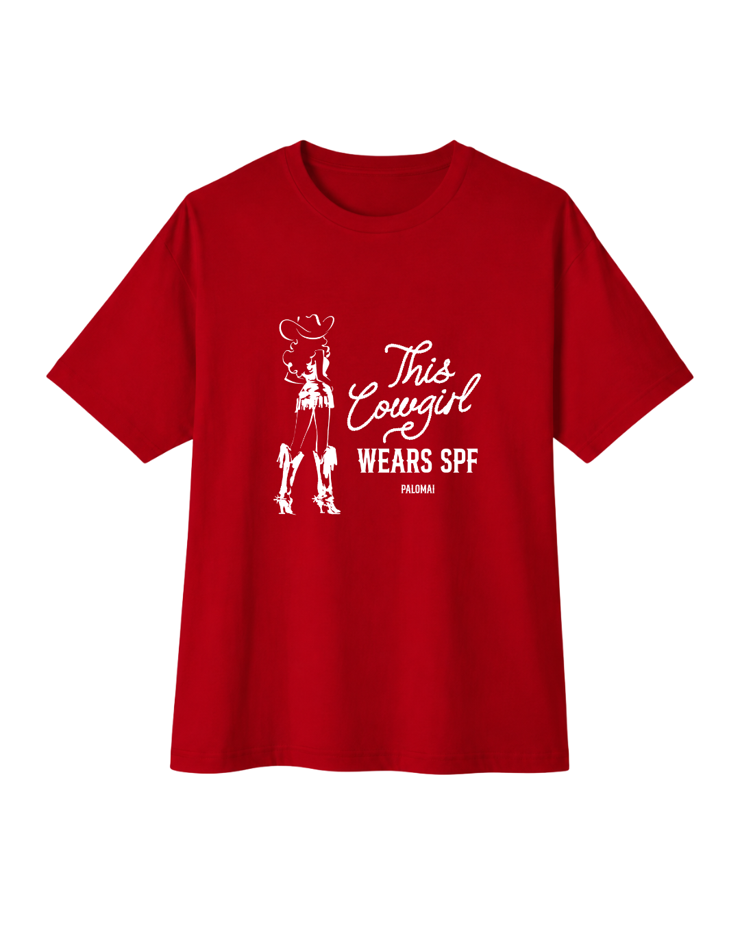This Cowgirl Wears SPF Oversized Tee