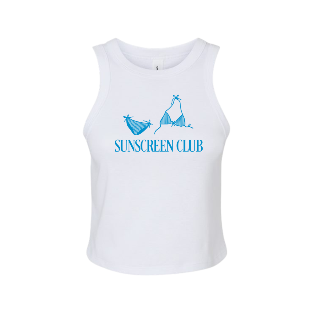 Sunscreen Club Tank Top