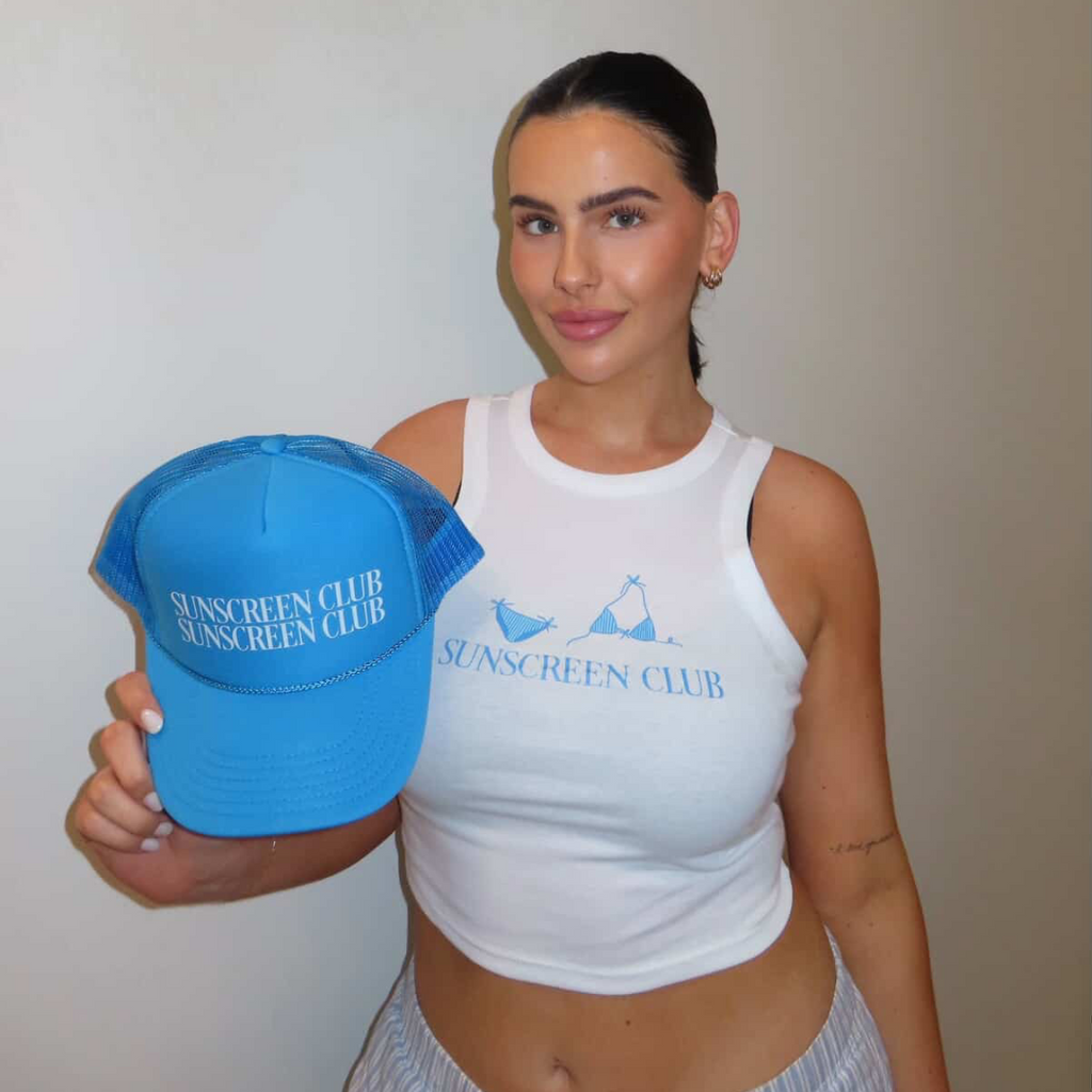 Sunscreen Club Trucker Hat