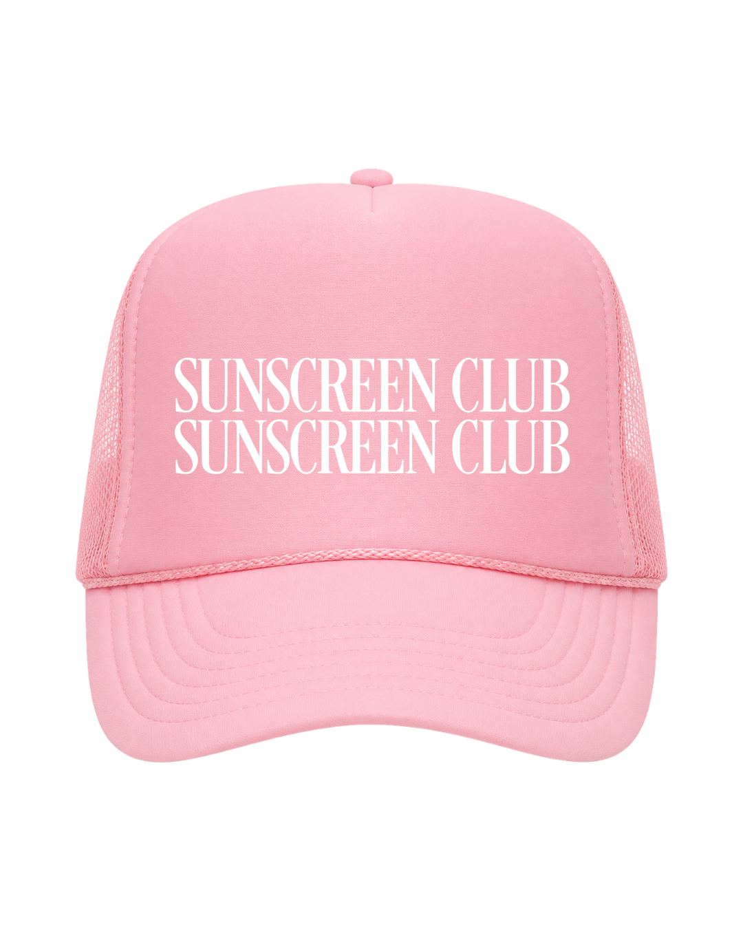 Sunscreen Club Trucker Hat