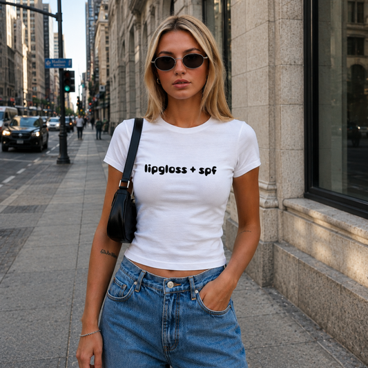 Lipgloss + SPF Baby Tee