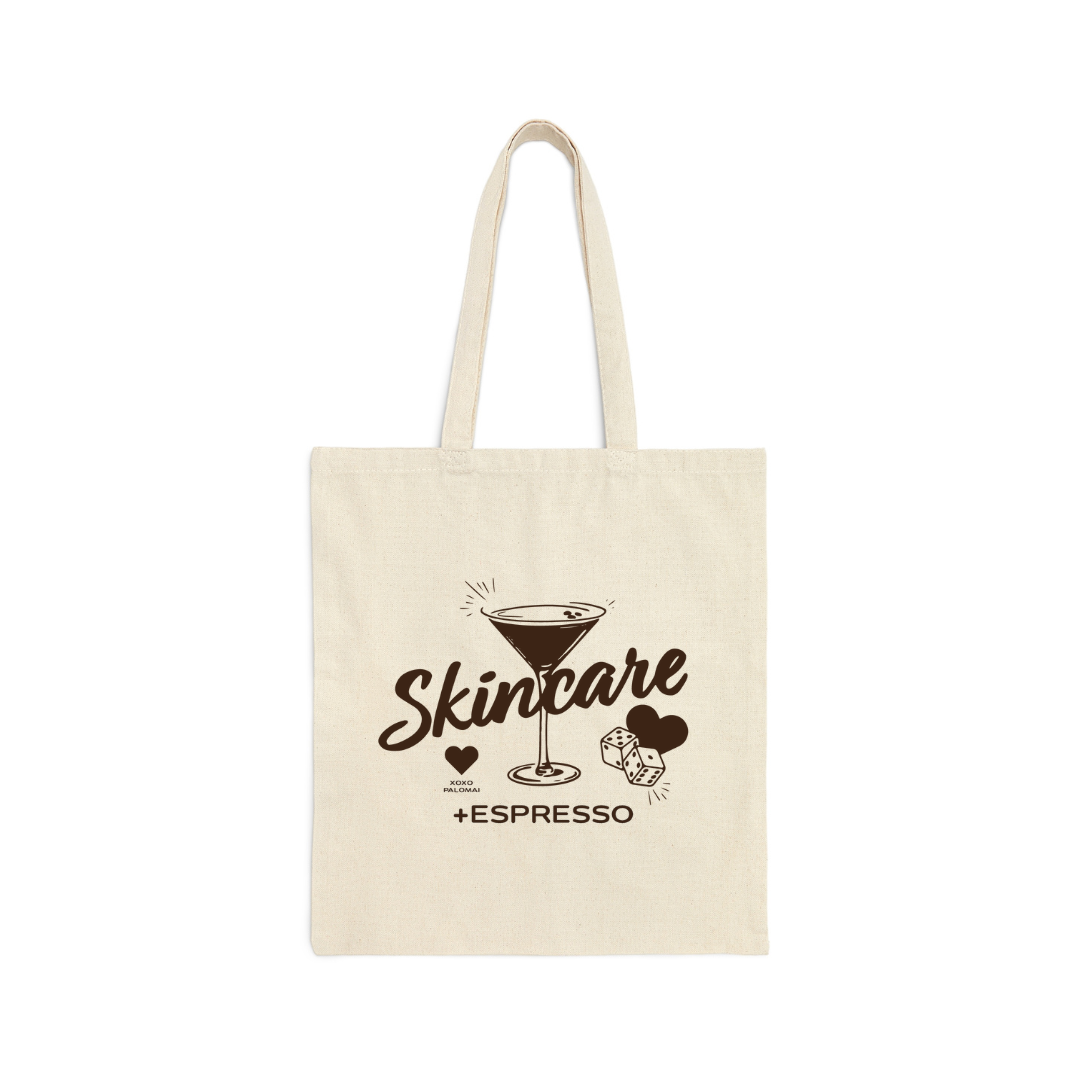 Skincare + Espresso Tote Bag