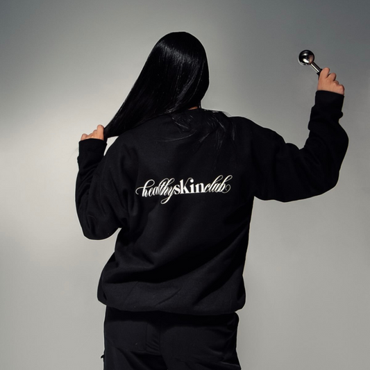 Healthy Skin Club Crewneck Black