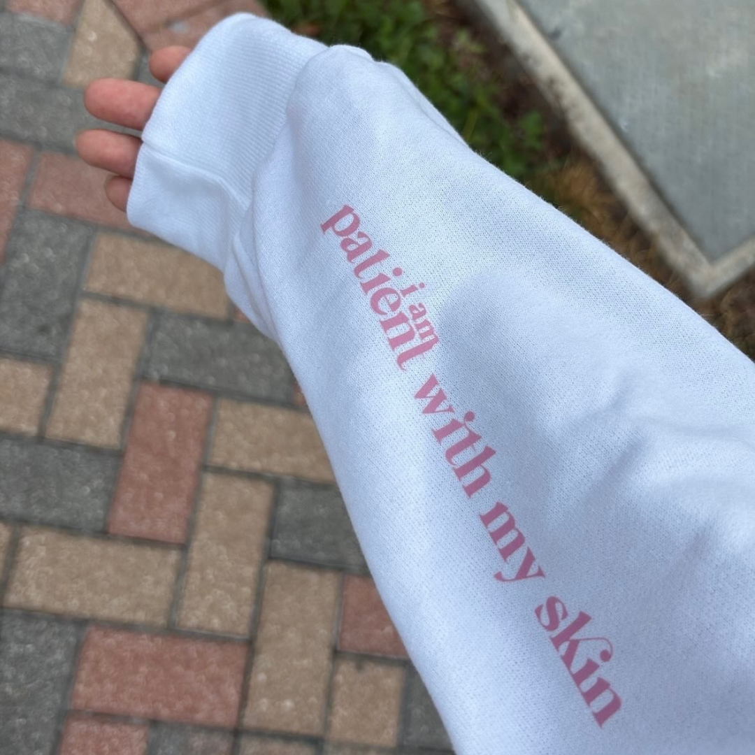 Patient with My Skin Affirmation Hoodie